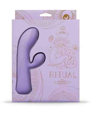 RITUAL RITUAL Aura Rechargeable Silicone Rabbit Vibe - Lilac - Image 2