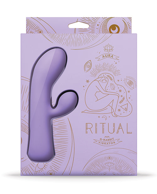 RITUAL RITUAL Aura Rechargeable Silicone Rabbit Vibe - Lilac - Image 2