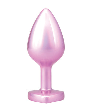 Booty Bling Jeweled Metal Plug - Medium Pink - Image 2