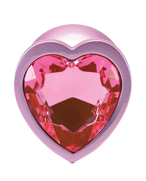 Booty Bling Jeweled Metal Plug - Medium Pink - Image 4