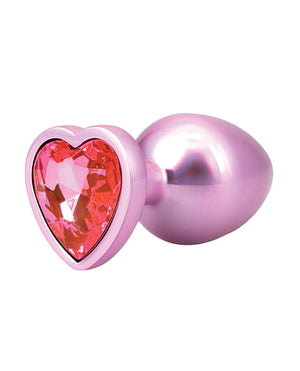 Booty Bling Jeweled Metal Plug - Large Pink - Image 3
