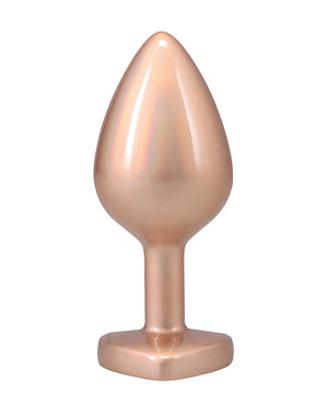 Booty Bling Booty Bling Jeweled Metal Plug - Medium Gold - Image 2