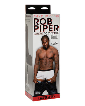Signature Cocks Rob Piper Cock w/Balls &amp; Suction Cup - Chocolate - Image 2