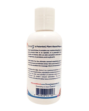 Divine 9 Divine 9 Lubricant - 100 ml Bottle - Image 2