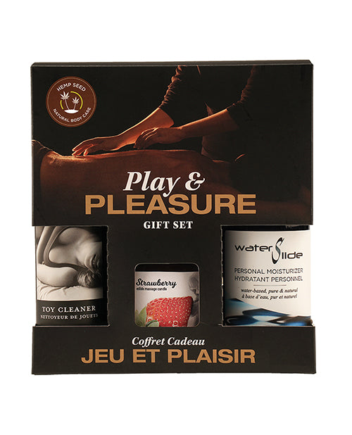 Earthly Body Earthly Body Play &amp; Pleasure Gift Set - Asst. Strawberry