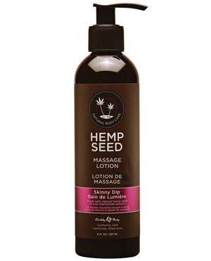 Earthly Body Earthly Body Hemp Seed Massage Lotion - 8 oz Skinny Dip