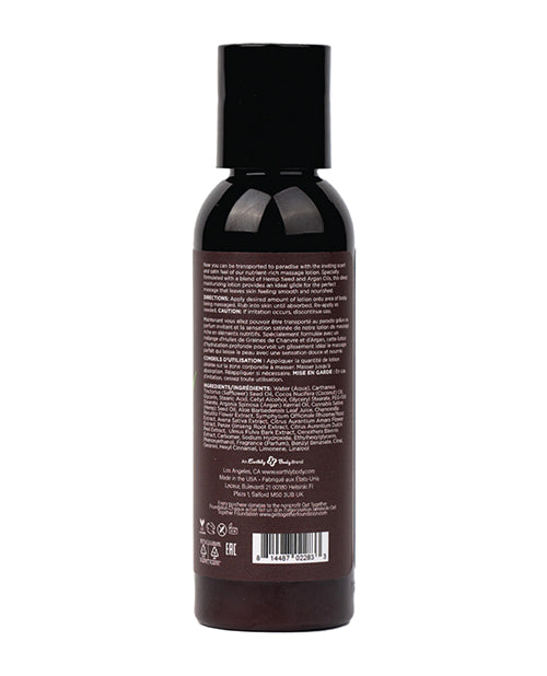 Earthly Body Earthly Body Hemp Seed Massage Lotion - 2 oz Naked in the Woods