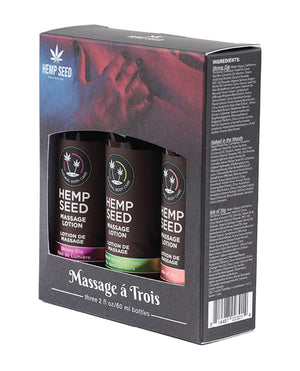 Earthly Body Earthly Body Massage Lotion Trio - 2 oz Isle, Skinny &amp; Naked - Image 3