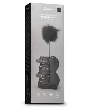 Easy Toys Easy Toys Beginners 6 Piece Beginners Bondage Set - Black - Image 3