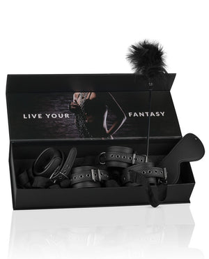 Easy Toys Easy Toys Beginners 6 Piece Beginners Bondage Set - Black - Image 2