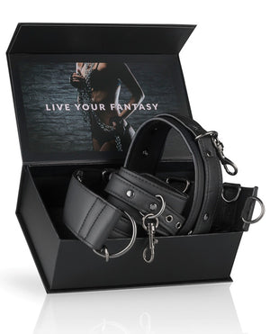 Easy Toys Easy Toys Neck To Wrist Restraint Set - Black - Image 5