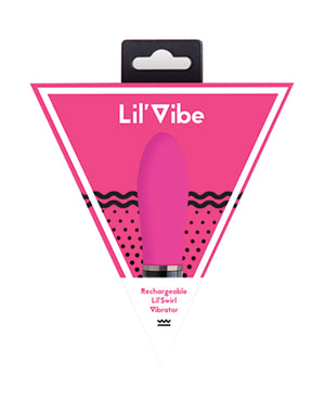 Lil VIbe Lil' Vibe Swirl Rechargeable Vibrator - Pink - Image 4