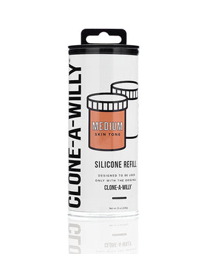 Clone A Willy Clone-A-Willy Silicone Refill - Medium Tone