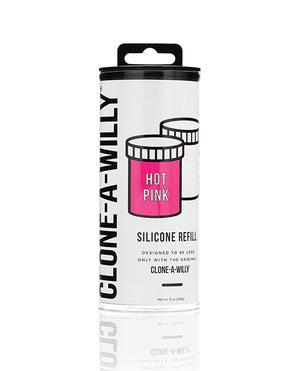 Clone A Willy Clone-A-Willy Silicone Refill - Hot Pink