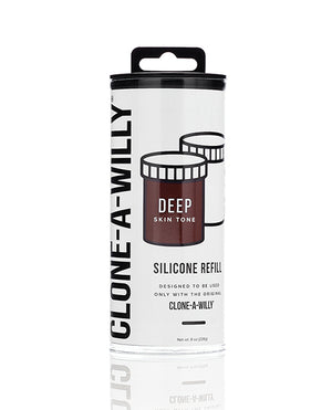 Clone A Willy Clone-A-Willy Silicone Refill - Deep Tone