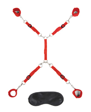 Lux Fetish Lux Fetish 7 pc Bed Spreader - Red - Image 2