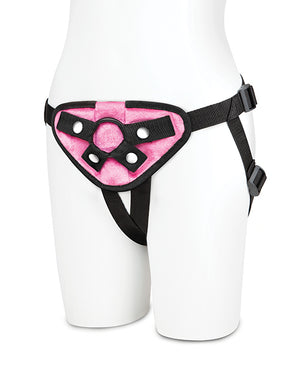 Lux Fetish Lux Fetish Strap On Harness - Pink - Image 2