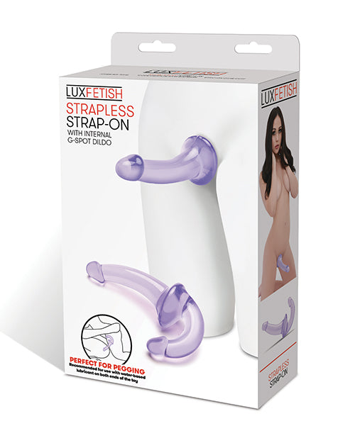 Lux Lux Fetish Strapless Strap On - Purple - Image 2