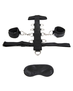 Lux Lux Fetish 3 pc Adjustable Neck &amp; Wristraint Set - Image 2