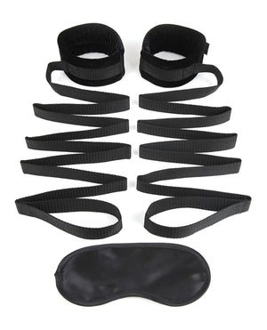 Lux Lux Fetish Bondage Bed Strap Restraint System - 2 pc Set
