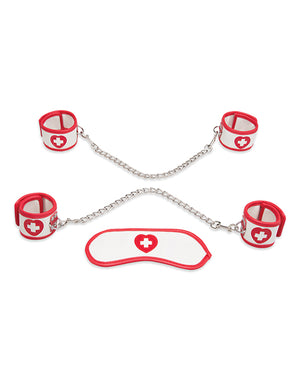 Lux Fetish Lux Fetish 5 pc Naughty Nurse BDSM Set - Image 2