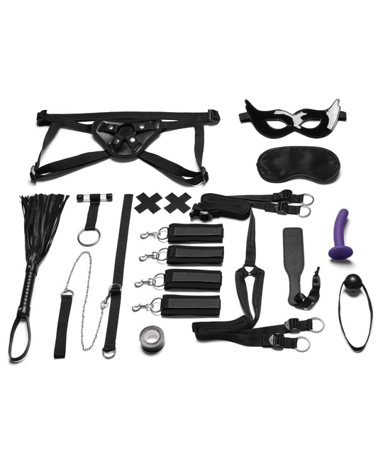 Lux Everything You Need Bondage In a Box 12 pc Bedspreader Set