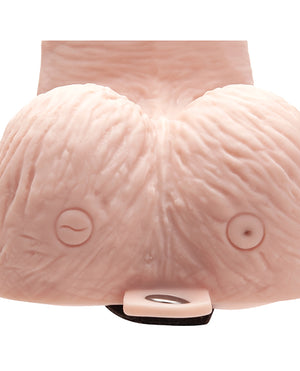 Lux Lux Fetish 6" Rechargeable Strap On w/Balls - Ivory - Image 4