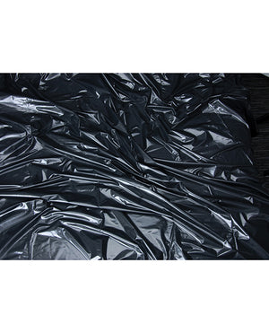 Lux Fetish Lux Fetish Vinyl Bed Sheet - Black - Image 2