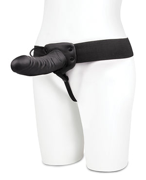 Lux Lux Fetish Unisex Vibrating Hollow Strap On Dildo - Image 2