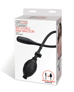 Lux Lux Fetish Classic Inflatable Anal Balloon - Black - Image 2