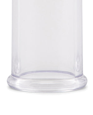 Lux Fetish Lux Fetish Nipple Suckers w/Clitoral Pump - Clear/Black - Image 3