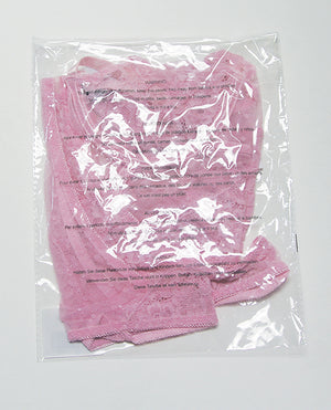 Julia Lace & Dotted Mesh Cami Top w/Thong 2 pc Set - Baby Pink LG - Image 3