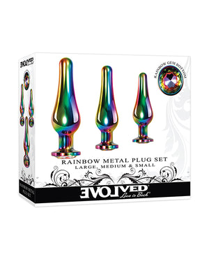 Evolved Evolved Rainbow Metal Plug Set - Image 2