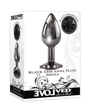 Evolved Evolved Black Gem Anal Plug - Small - Image 3