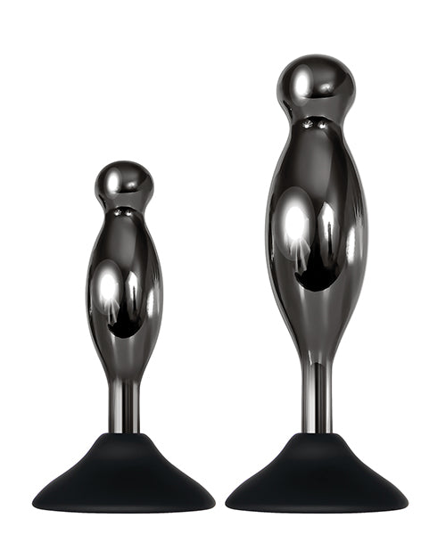 Evolved Evolved Joy Sticks 2 pc Plug Set - Black/Chrome