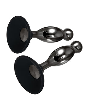 Evolved Evolved Joy Sticks 2 pc Plug Set - Black/Chrome - Image 2