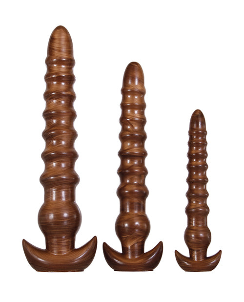Evolved Evolved Twisted Love 3 pc Plug Set - Gold - Image 2