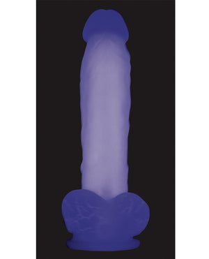 Evolved Evolved Luminous Dildo Non Vibrating - Purple - Image 3