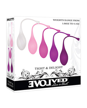 Evolved Evolved Tight &amp; Delight 5 pc Weighted Kegel Ball Set - Assorted Colors - Image 3
