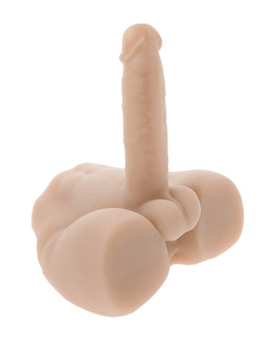 Evolved Evolved Easy Rider Thrusting &amp; Vibrating Life-Like Dildo - Light - Image 2