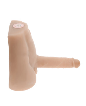 Evolved Evolved Easy Rider Thrusting &amp; Vibrating Life-Like Dildo - Light - Image 4