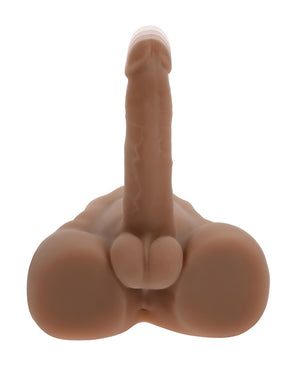 NO ETA Evolved Easy Rider Thrusting & Vibrating Life-Like Dildo - Dark - Image 5