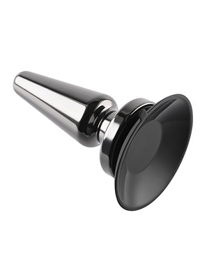 Evolved Evolved Advanced Vibrating Rechargeable Metal Plug - Black - Image 4