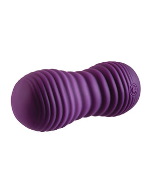 Evolved Evolved Eager Egg Vibrating &amp; Thrusting Egg w/Remote - Purple - Image 4