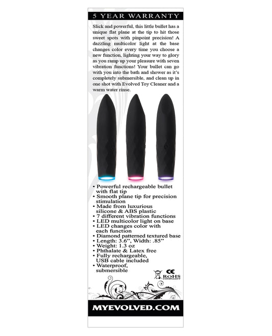Evolved Evolved On the Spot Bullet - Black