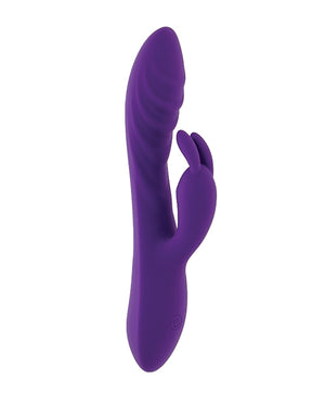 Evolved Evolved Wavy Rabbit Vibrator - Purple - Image 2