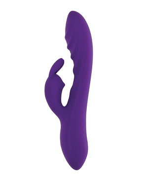 Evolved Evolved Wavy Rabbit Vibrator - Purple - Image 3