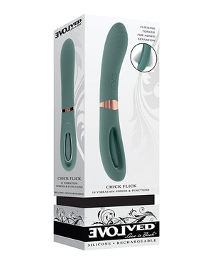 Evolved Evolved Chick Flick G-Spot Vibrator - Teal - Image 2
