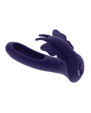 Evolved Evolved Lord of the Wings Flapping &amp; Vibrating Stimulator - Purple - Image 5