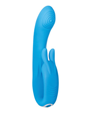 Evolved Evolved Sea Breeze Bunny Rechargeable Dual Stim - Blue - Image 4